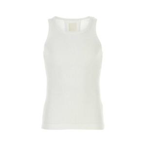 지방시 민소매 티셔츠 BM71KY3YLE 100 White