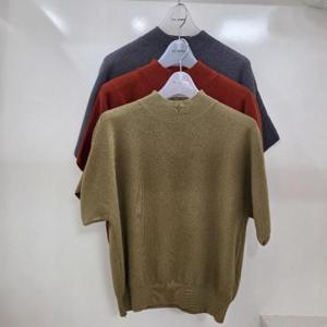 더스토아 DP01 하이넥 반팔 니트 티셔츠 T25fcha25w011