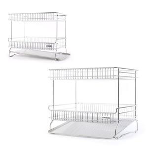 식기 건조대 물빠짐 설거지 거치대 스텐 2단