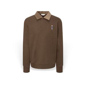 [헤지스] 남성 코듀로이패치 카라 긴팔티셔츠 HZTS5D750W2