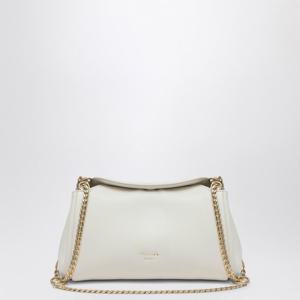 프라다 스몰 화이트 나파 가죽 투뮬트 숄더 백 1BD395COO2DX8 F