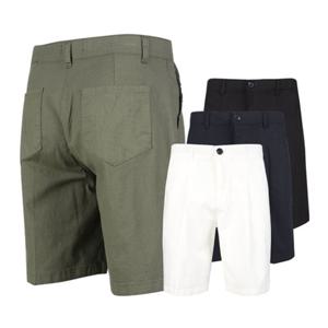 럭스골프 남성 인밴드 원턱 린넨 워싱 반바지 MP25M511