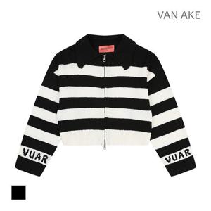 [반에이크]MARIO투톤패턴 카라 집업가디건_VB34KCMV01Z
