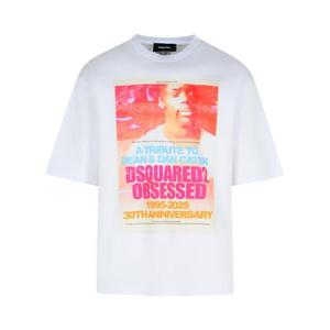 디스퀘어드2 반팔 티셔츠 S71GD1587 D20020100 White