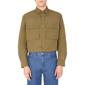 겐조 긴팔 셔츠 FA65CH520 9SA50 BROWN