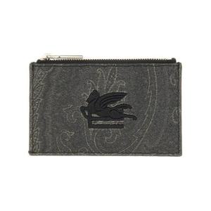 에트로 남성 블랙 동전 지갑 MP2E0002_AA012N0000