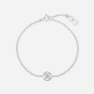 베브 화이트 랩다이아몬드 3부 팔찌 A253SBU443WPH