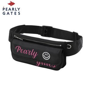 [파리게이츠] 파리게이츠 여성 스마일 엠보 로고 마그네틱 힙색 521E4BG003_BK