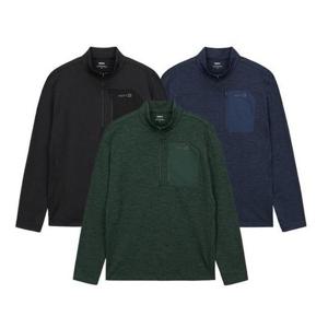 네파 남성 까르비코 멜란지 집업티셔츠 7K55404