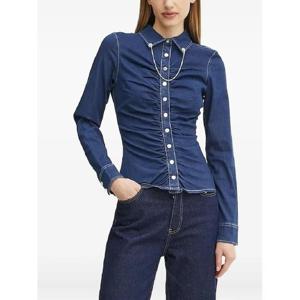 25 FW 게스 주름 데님 셔츠 W5RH69D5HJ1 TP441926680