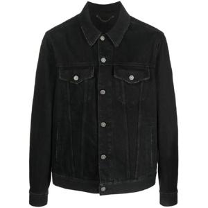 25 FW Golden Goose 로고 패치 데님 재킷 GMP00284P000625 TP442288553