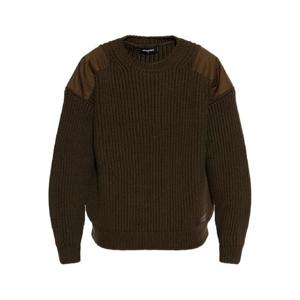 25 FW 디스퀘어드2 숄더 패치 골지 니트 스웨터 S71HA1398D13163 TP442564391