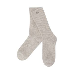 [마스터바니에디션] 여성 메탈 심볼 울 니트 중목 양말(421E3SC104)