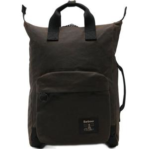 바버 필드 왁스 로고 패치 백팩 UBA0714 UBA OL71