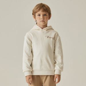 [닥스리틀]25FW 닥스리틀 레터링 자수 후드 (아이보리) DVF25TH09M_IV