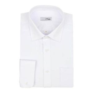 (듀퐁)25년 FW 신상 -SE5FM11LS161SWH(화이트)- 일반핏 스트레치 솔리드 긴팔셔츠