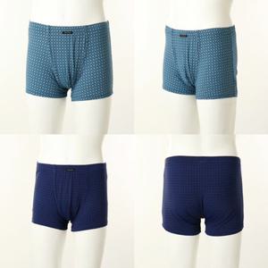 [비너스] 나일론 스판 체크나염 이지핏 드로즈 2종택1 VMP7277E