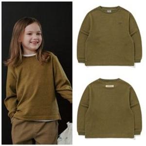 [빈]BZ61TS04OL 올리브 그린 라운드 티셔츠