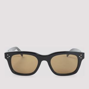 셀린느 블랙 아세테이트 렉탱귤러 선글라스 4S232CPLB 38MN