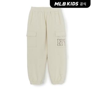 스트릿 쿠퍼스 로고 카고 조거 팬츠 NY (Cream)