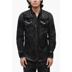 디스퀘어드2 데님 셔츠 S71DM0647 S30826 900 Black