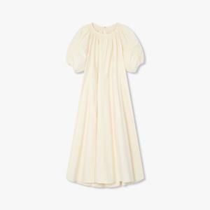 [지컷]볼륨 슬리브 벨티드 원피스 7255237114