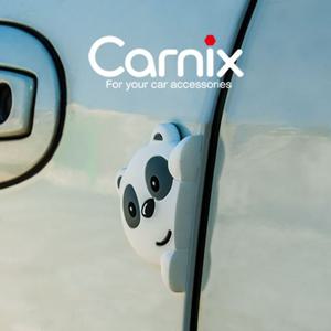 카닉스 스마일베어 도어가드_화이트 차량용품 자동차용품 튜닝용품 자동차악세서리 자동차편의용품 세차용품 케미컬 관리용품