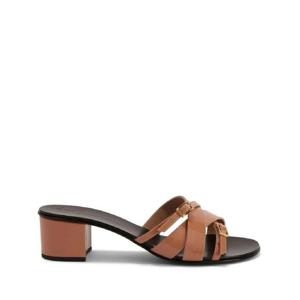 쥬세페자노티 알히마 버클 레더 샌들 40mm E400081A002