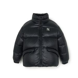 MLB키즈 스트릿 글로시 밴드넥 숏 덕다운 (7ADJB245650BKS)