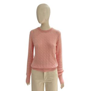 [에이비에프지]맥 꽈배기패턴 기본핏 니트 ADA1HW31A