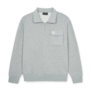 MLB 고프코어 우븐믹스 아노락 맨투맨 A5 3AMTB1144 50MGS