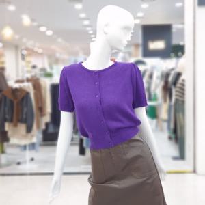 [ab.f.z]큐티 버튼 겨울 반팔 울 니트 FSPQZ4Y36J