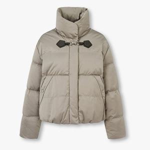 [지컷]글로시 토글 하이넥 숏 다운 자켓[7255417103]