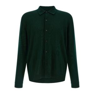 로베르토콜리나 셔츠 칼라 메리노 울 가디건 253M01005 M0126