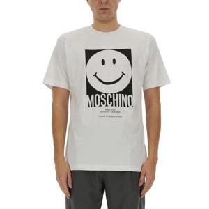 모스키노 반팔 티셔츠 07230241 1001 WHITE