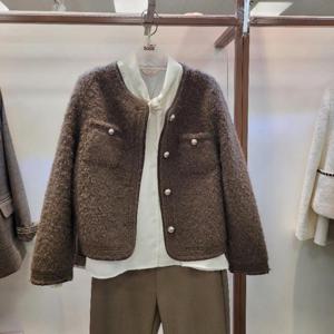 수스 HC07 금장 뽀글이무스탕자켓 Y256NMUA04