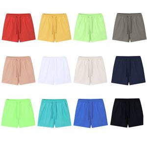 남자 여름 트윌 비치웨어 숏 반바지 OZ-PTH-Q013-파랑