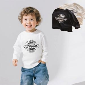 브루클린 남아여아 면 긴팔티셔츠 205986