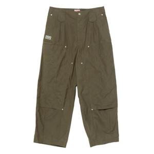 겐조 스트레이트 팬츠 FF65PA2469HD 51 COTTON DARK KHAKI