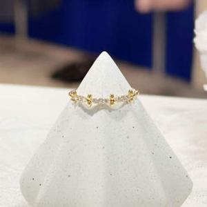 미니골드 14k 샤이브 미스링 반지 RRIM4120