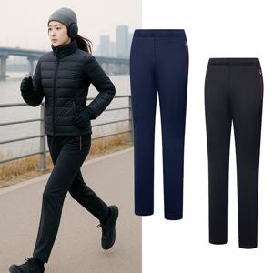 콜핑 여성 겨울 보온 사이드 빅로고 트레이닝 등산 바지 KSC954SP9W