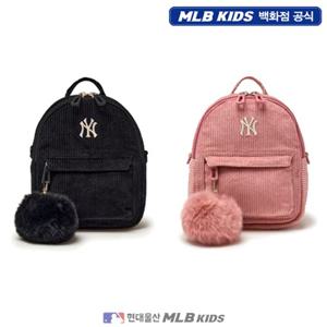 [MLB키즈US] (7ABKB005N) 코듀로이 미니 백팩 아동백팩 키즈백팩