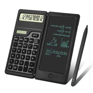 전자 계산기 메모보드 겸용 CW-CT100 태양광 충전식 디지털계산기 계산기 전자계산기 사무용품 학용품
