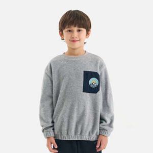 [차일디]아웃도어프로덕츠키즈(OD254IMM01 MLG)폴라폴리스 포켓 맨투맨 멜란지