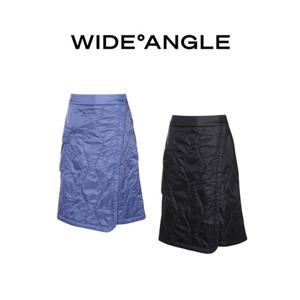 [와이드앵글]WG 웨이브 패딩 랩스커트 L WWW23Q74