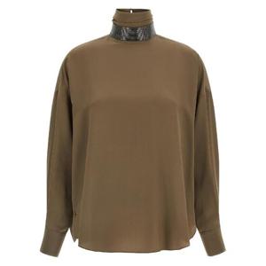 BRUNELLO CUCINELLI Silk blouse MB993EK724C3981