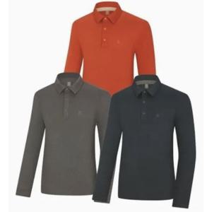 [콜핑]LD08 남자 가을 신축성좋은 약기모 카라등산티 KVT0432M