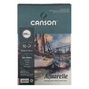 캔손 엠보싱스케치북 200G 4절 10매 캔손 드로잉 크로키 뎃생 일러스트 스케치북