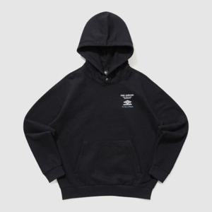 엄브로후드티 CQK UP421CHDO8-BLK HBL 메모리얼 그래픽 기모 후드 티셔츠 BLACK