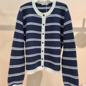 Destijl HC34 신축성좋은 단가라 앞 오픈형 니트스웨터 가디건 D2541Cd02